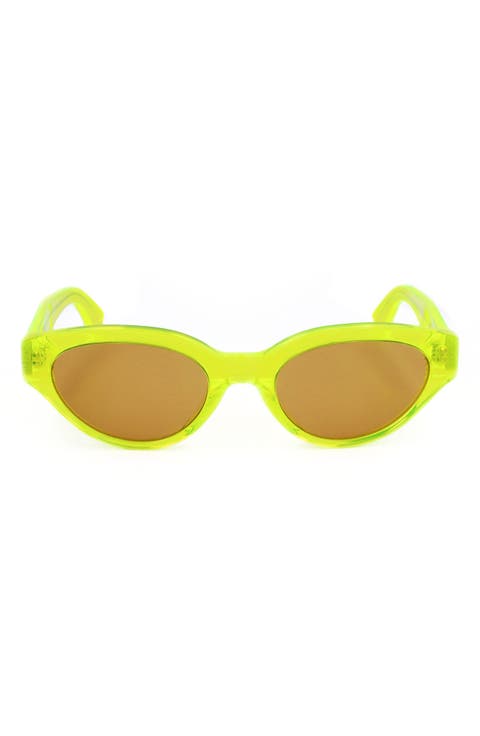 52mm Cat Eye Sunglasses