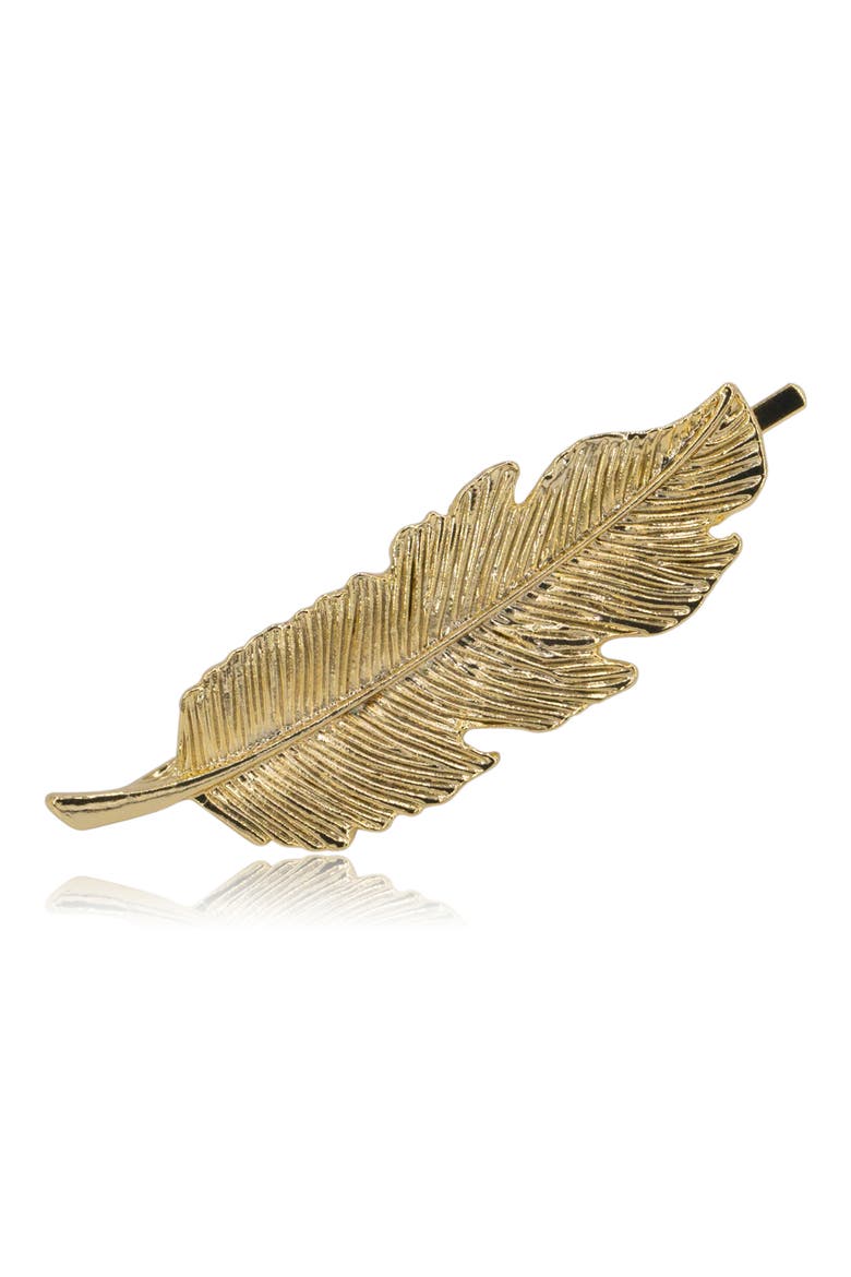 Leticia Hair Clip (Nordstrom Exclusive), Main, color, GOLD