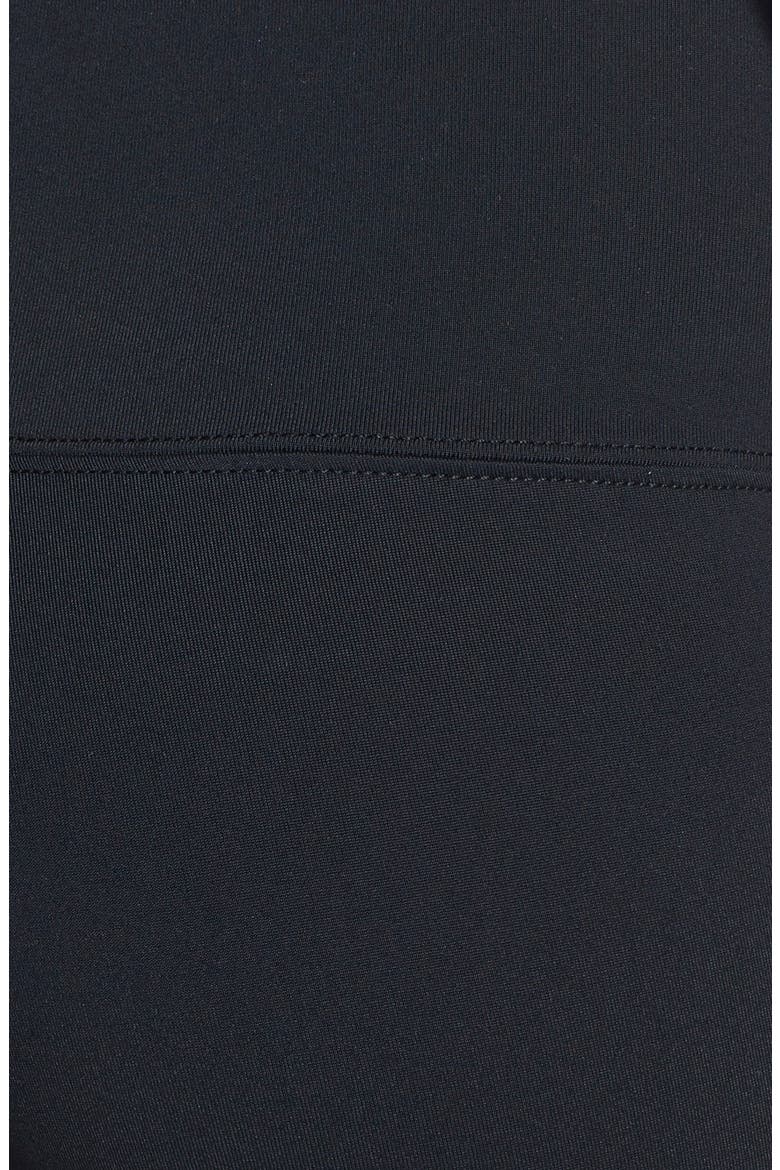 Wide Waistband Leggings, Alternate, color, BLACK