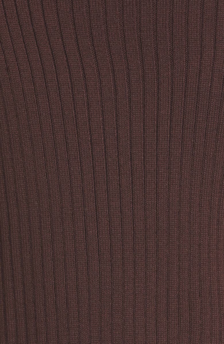 STAUD Lilou Crop Wool Blend Turtleneck Top, Alternate, color,