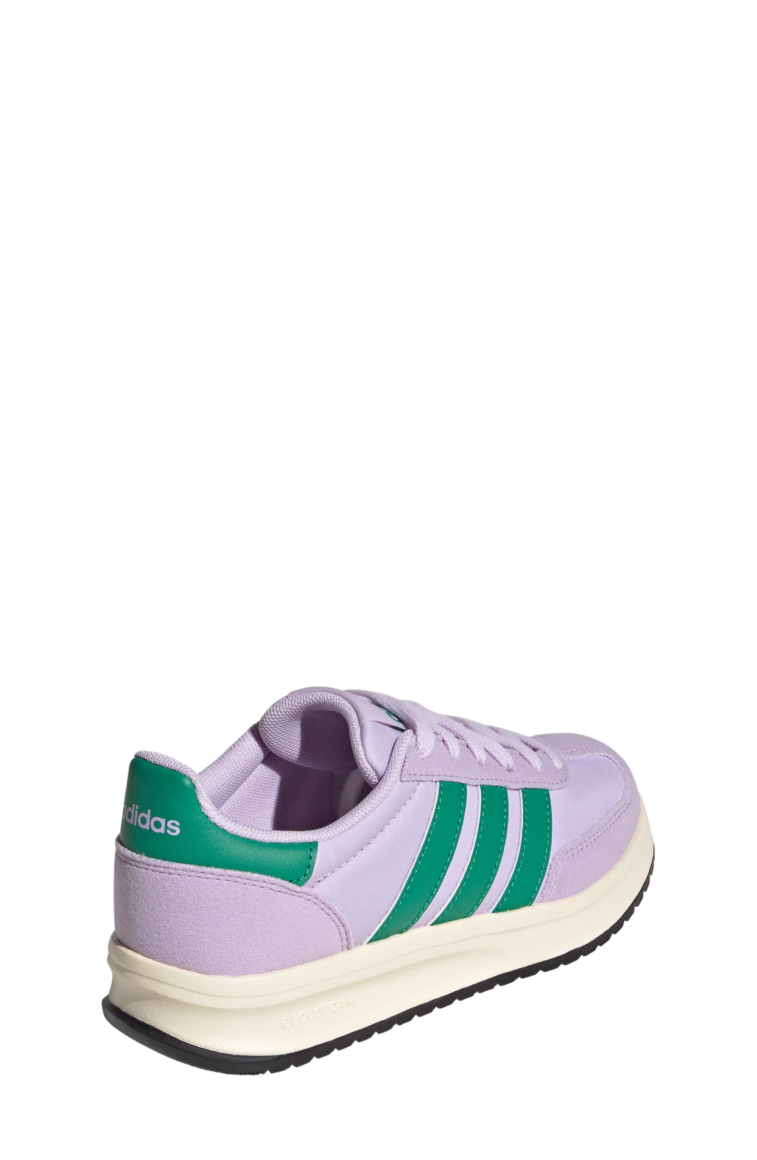 adidas Kids' Run 70s 2.0 Sneaker, Alternate, color, Lavender/ Green/ Plum