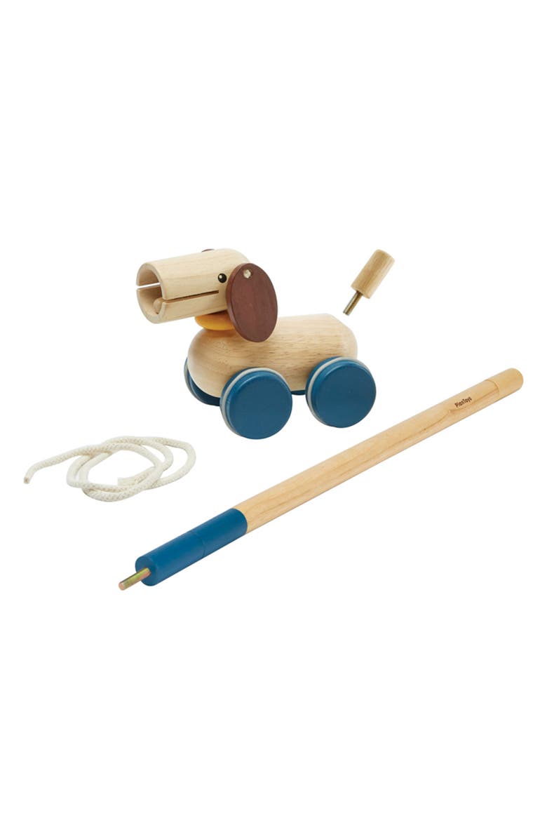 PlanToys<sup>®</sup> Puppy Push & Pull Toy, Alternate, color, Assorted