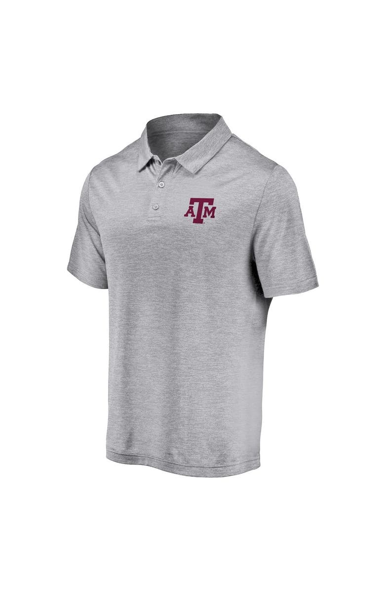 FANATICS Men's Fanatics Branded Gray Texas A&M Aggies Primary Logo Polo, Alternate, color, Gray