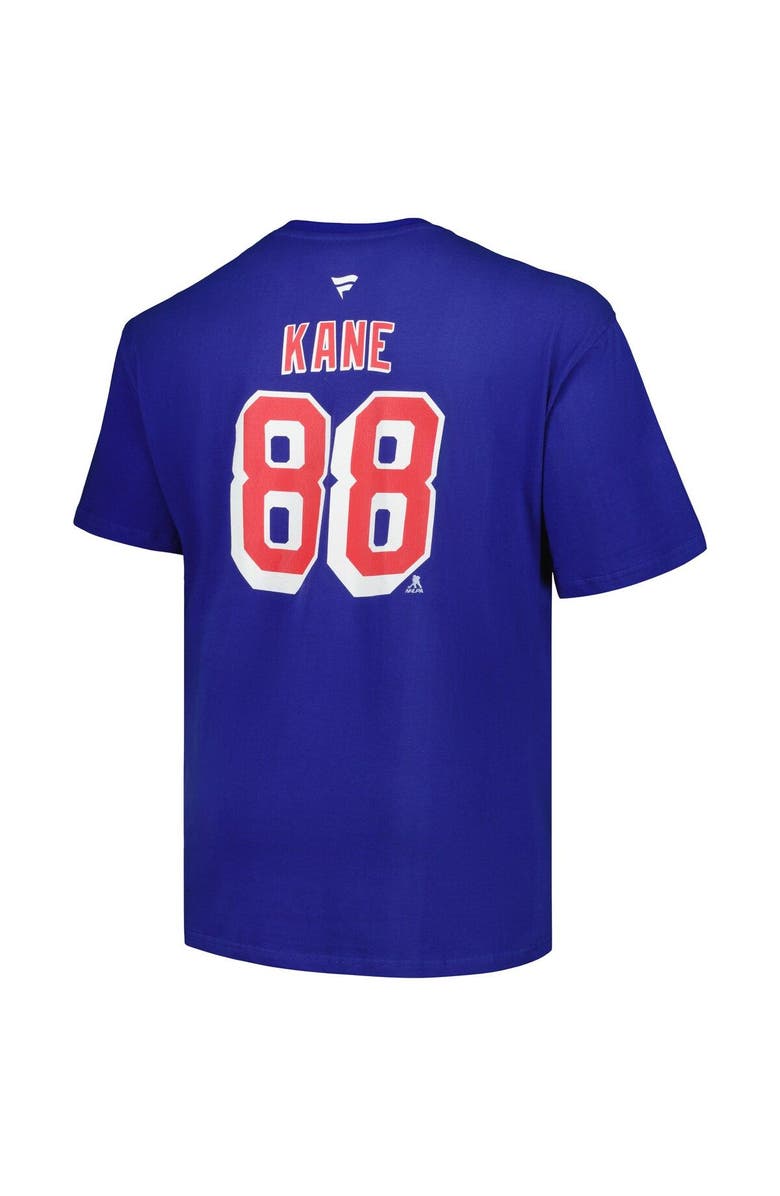 FANATICS Men's Fanatics Branded Patrick Kane Blue New York Rangers Big & Tall Name & Number T-Shirt, Alternate, color, 