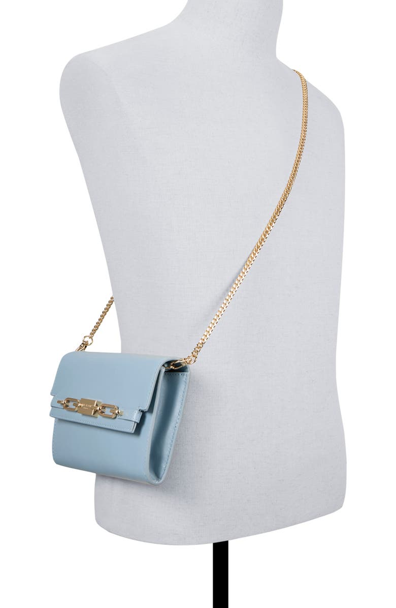 Ted Baker Jean Wallet on a Chain, Alternate, color, Slate Blue