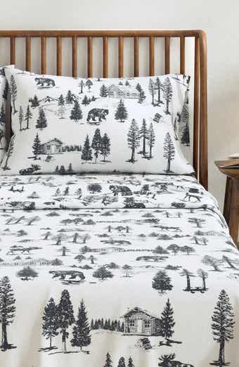 Woven & Weft Turkish Cotton Flannel Lodge Sheet Set