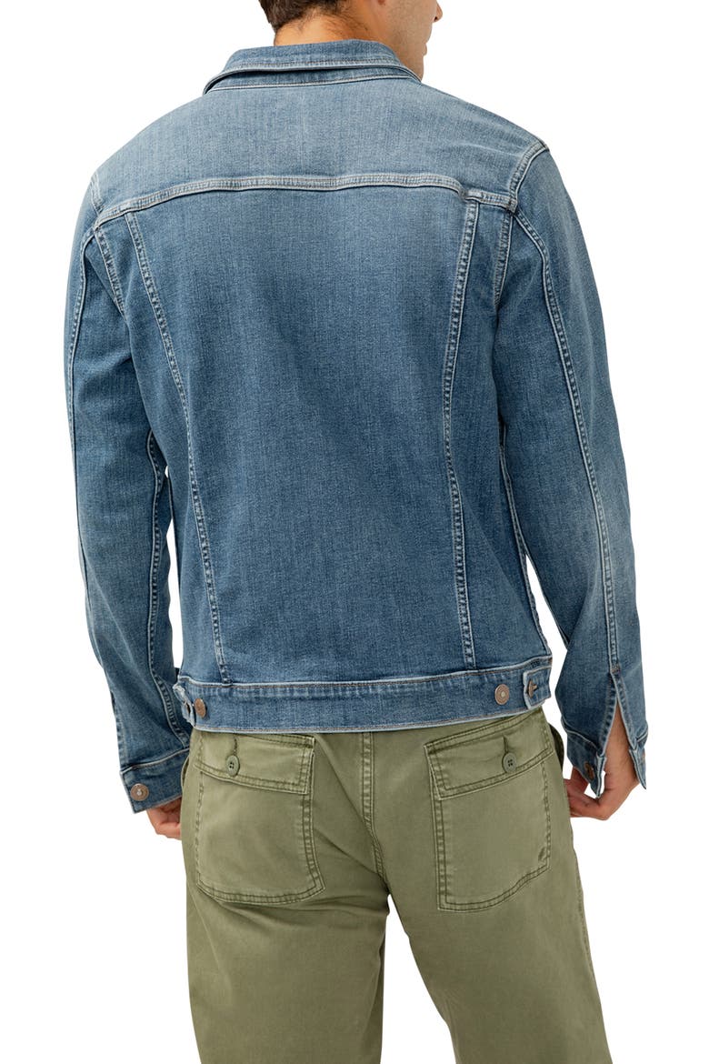Denim Trucker Jacket, Alternate, color, INDIGO