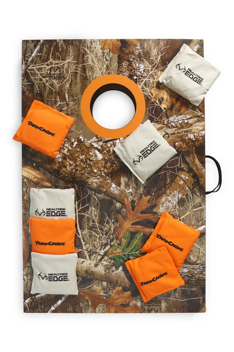 Realtree Edge Wooden Cornhole, Main, color, CAMO