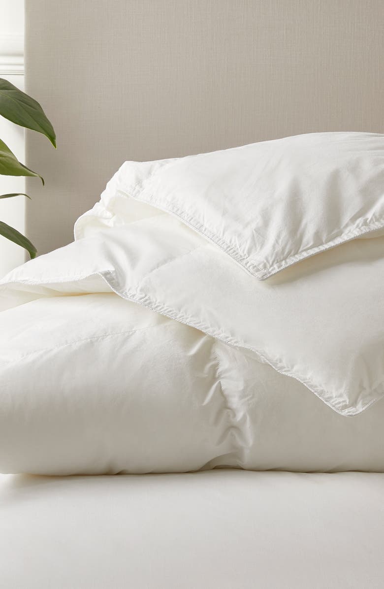 The White Company 280 Thread Count Lightweight Down Alternative Comforter, Main, color,