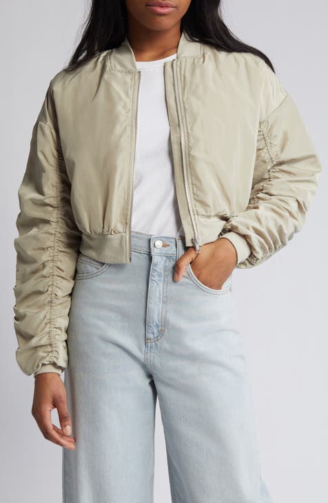 Candy Crop Bomber Jacket