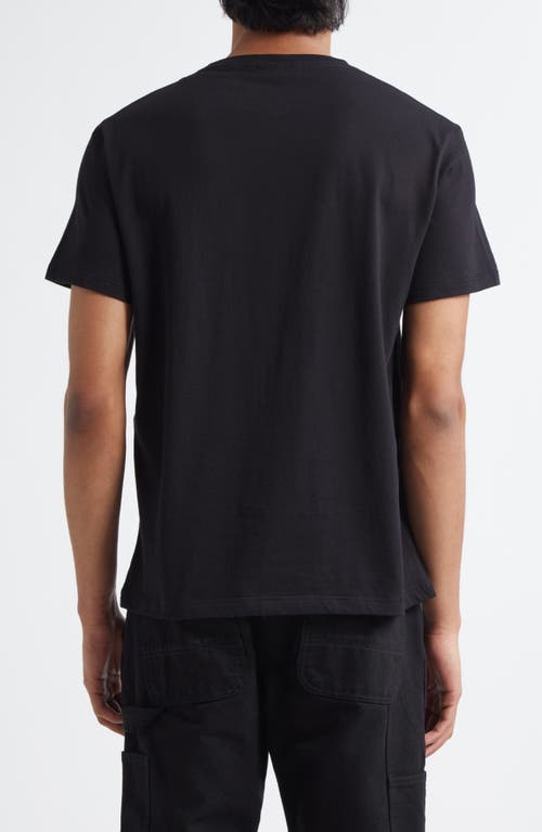 Shop Alexander Mcqueen Mcqueen Logo Graphic T-shirt In Black/white