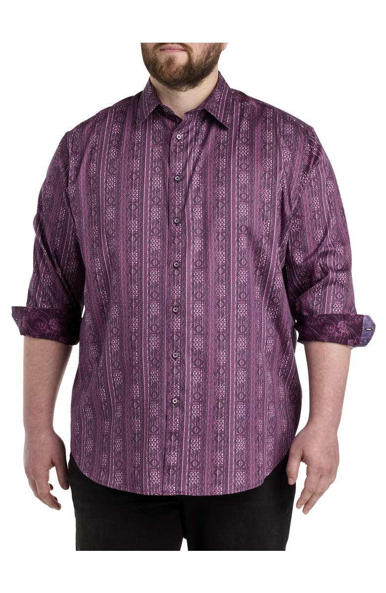Robert Graham DXL Fritz Sport Shirt, Main, color, 