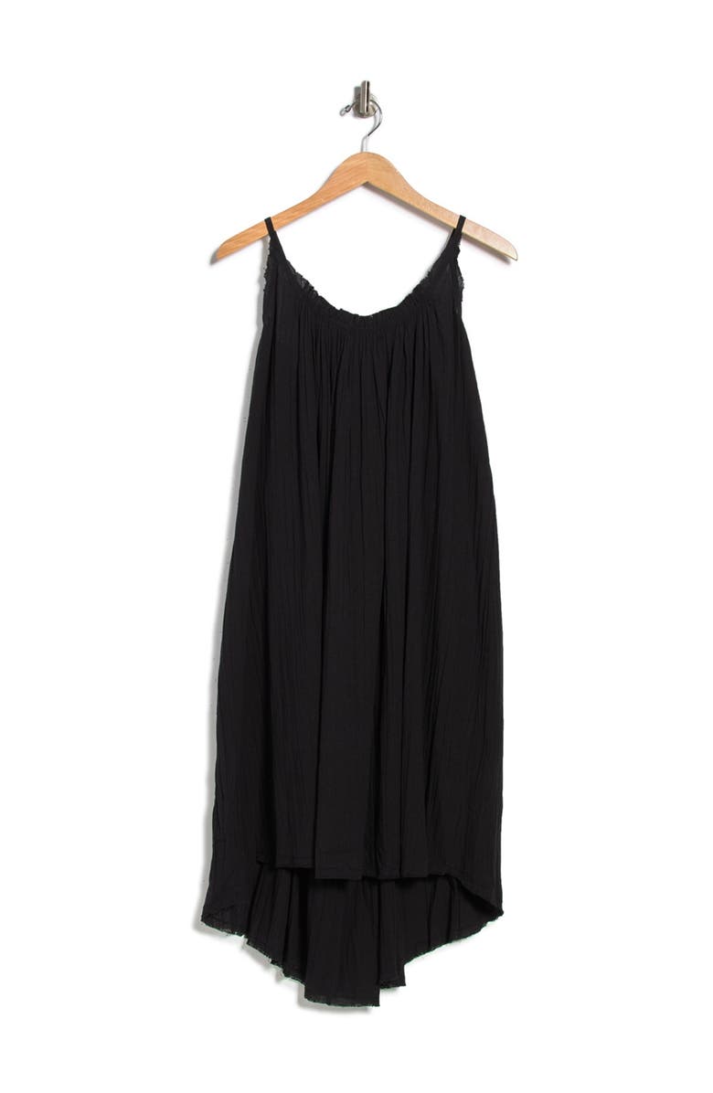 AllSaints Romey Sleeveless High/Low Dress, Main, color,