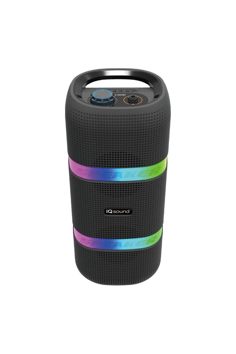 2x4" TWS Bluetooth Portable LED Light Speaker, Main, color, Black