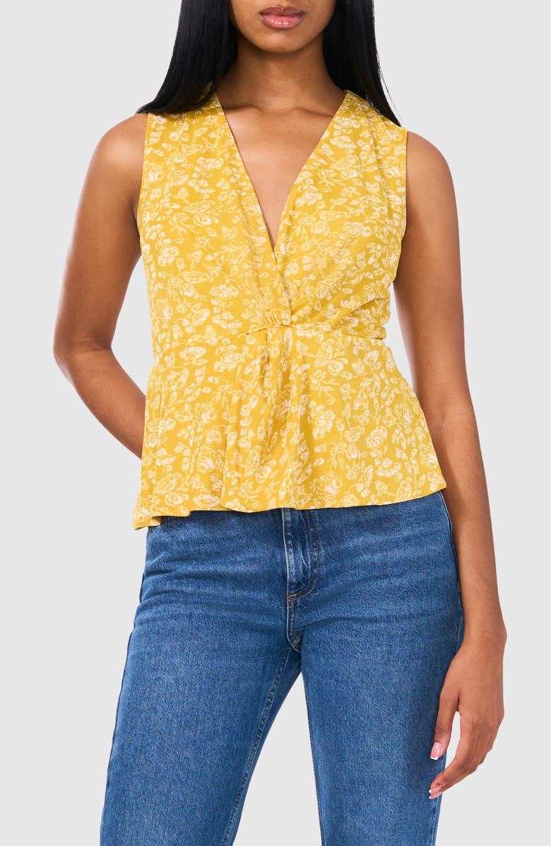 Halogen<sup>®</sup> Twist Front Mesh Top, Main, color,