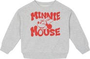 Disney Minnie Mouse Girls' Fleece Sweatshirt (toddler, Little Kid & Big Kid)