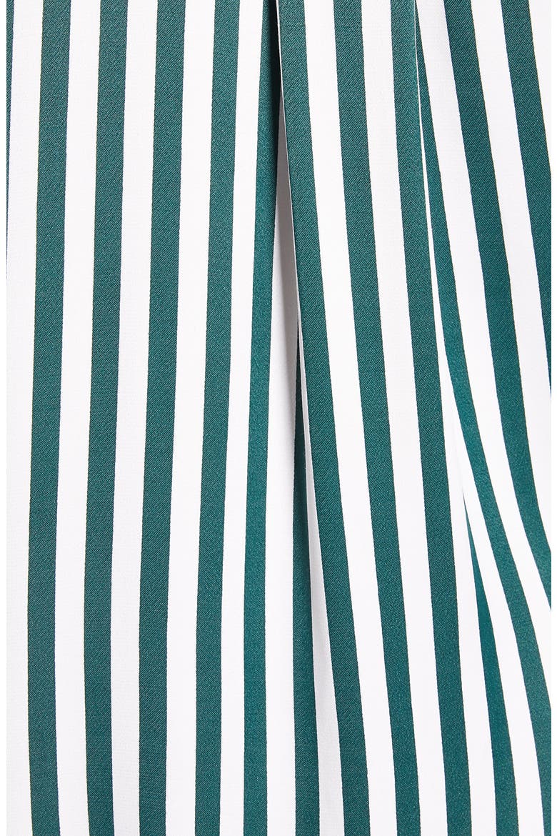 Stripe Boyfriend Shirt, Alternate, color, GREEN BUG WIDE STRIPE
