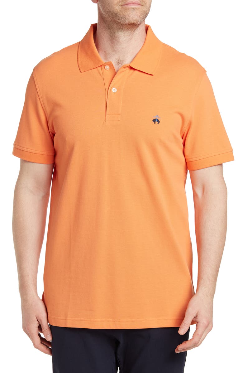 Brooks Brothers Pique Polo Shirt, Main, color, 