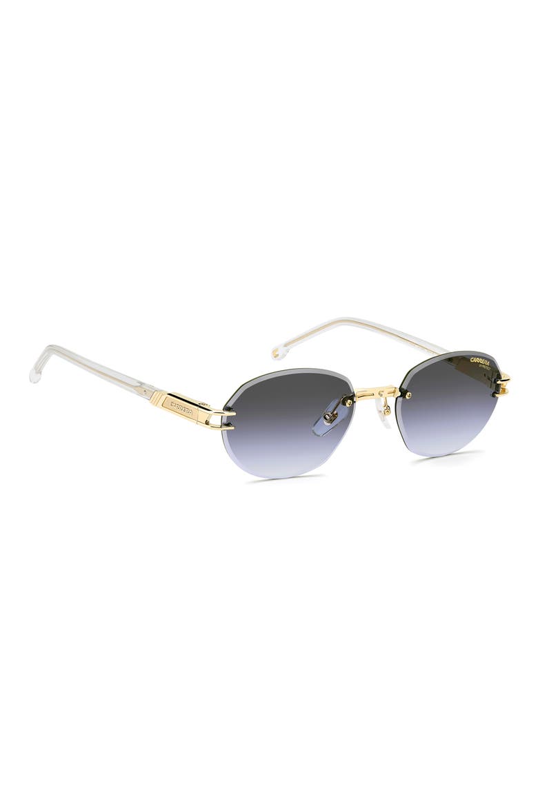 1088/S 53mm Gradient Oval Sunglasses, Alternate, color, GOLD GREY/ GREY AZURE