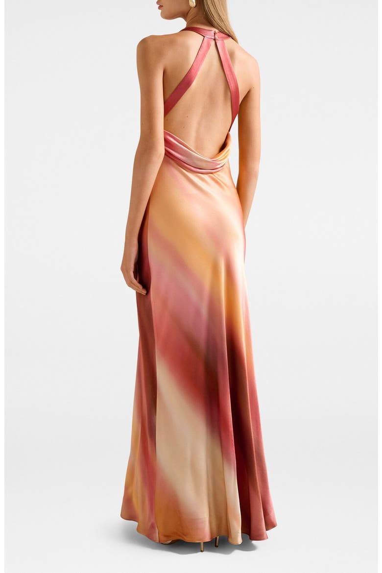 Andie Satin Open Back Maxi Dress (Women) | Nordstrom