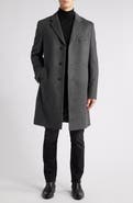 BOSS Hyde Felted Wool & Cashmere Car Coat