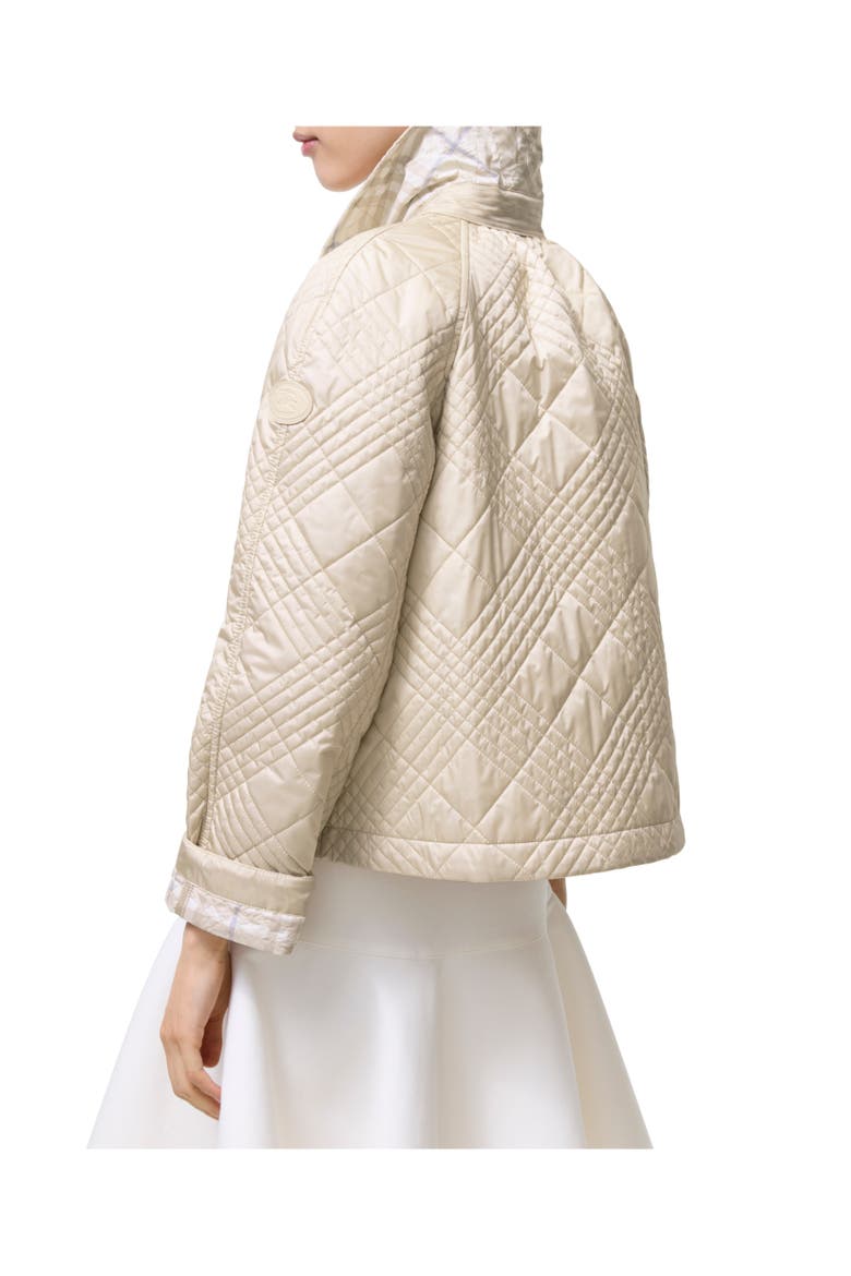 Quilted Nylon Tiffield Jacket, Alternate, color, Stone beige