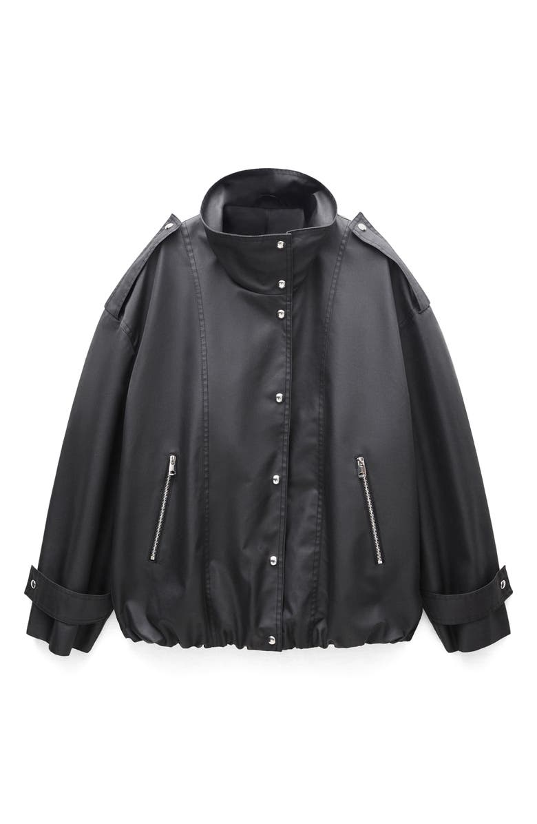 MANGO Oversize Bubble Jacket, Alternate, color, 