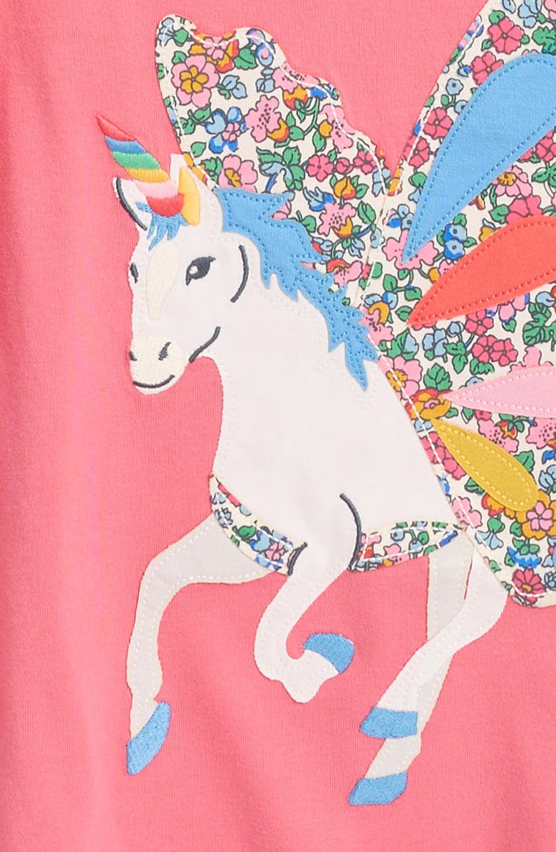 Kids' Big Appliqué Long Sleeve Dress