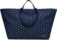 Desigual Arco Logo Denim Shopper Tote