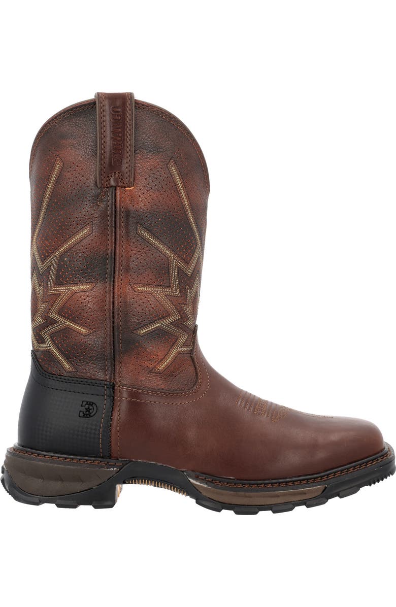 DURANGO Ventilated Western Work Boot, Main, color, Tobacco