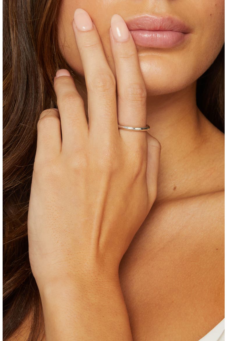 Bold Zoe Band Ring, Alternate, color, SILVER