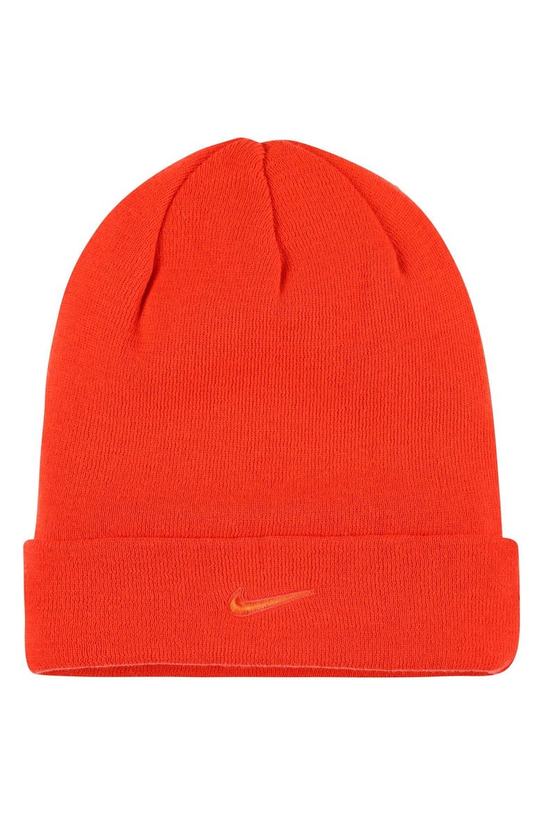 Men's Nike Orange Oklahoma State Cowboys Tonal Cuffed Knit Hat, Alternate, color, Orange