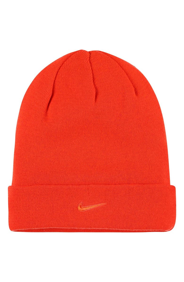 Nike Men's Nike Orange Oklahoma State Cowboys Tonal Cuffed Knit Hat, Alternate, color, Orange