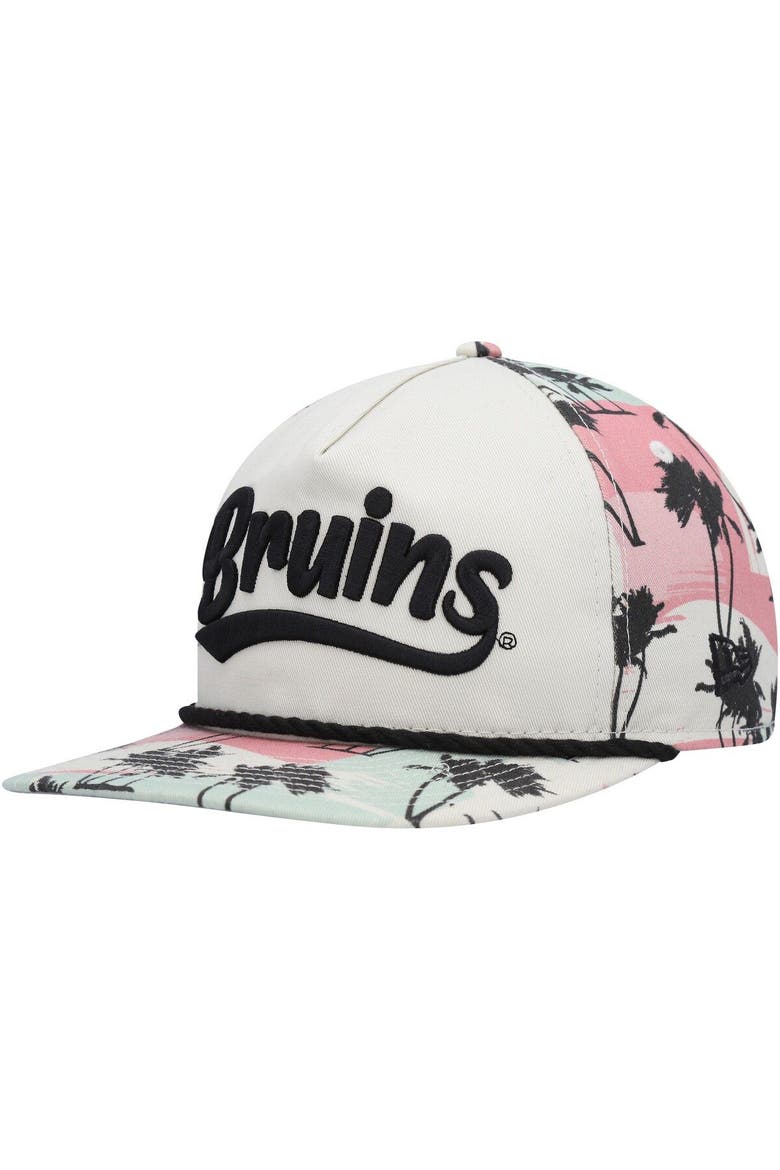 Men's New Era Cream UCLA Bruins High Tide Golfer Snapback Hat, Alternate, color, Cream