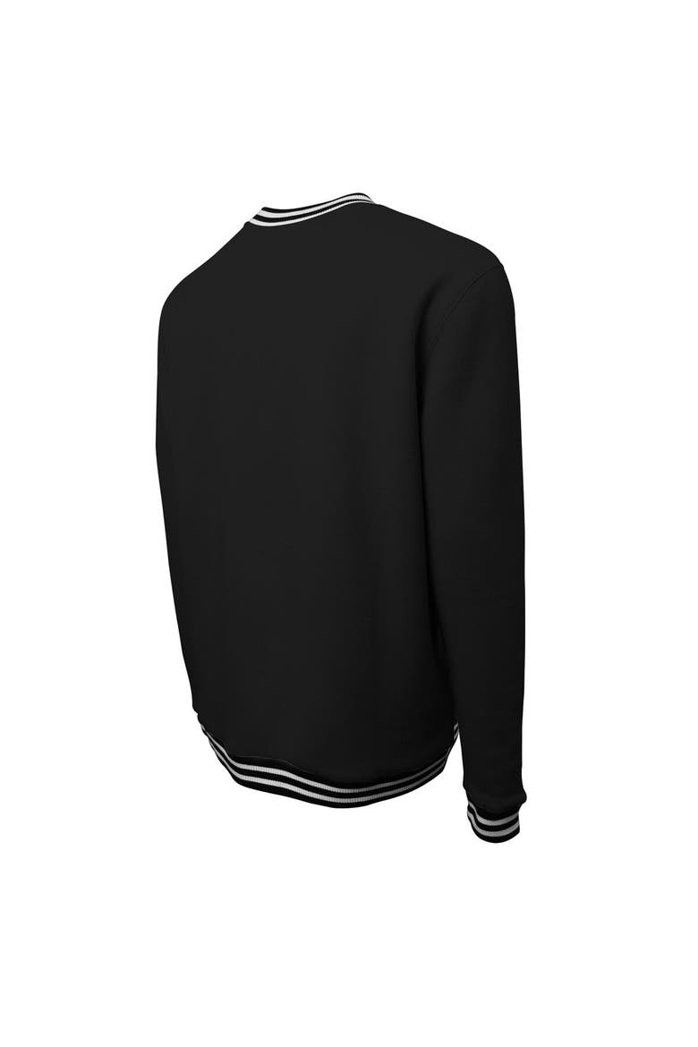 Unisex Stadium Essentials Black Milwaukee Bucks 2023/24 City Edition Club Level Pullover Sweatshirt, Alternate, color, Black