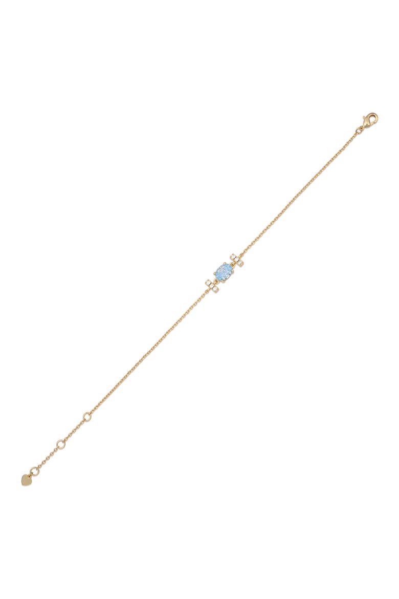 Avery 14k Gold Plate Chain Bracelet, Alternate, color, GOLD