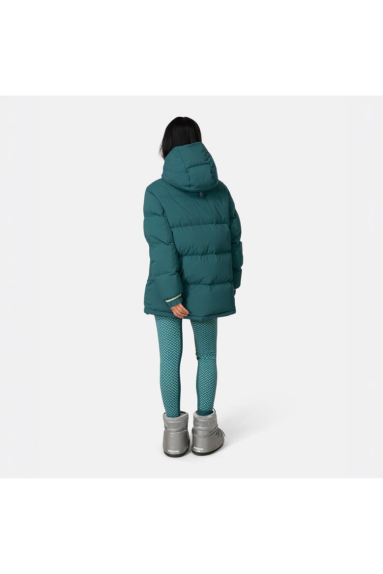 Women's Evy Down Jacket, Alternate, color, Peacock