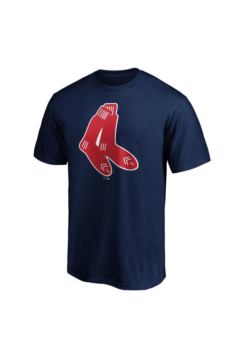 FANATICS Men's Fanatics Branded Navy Boston Red Sox Cooperstown Collection Huntington Logo T-Shirt, Alternate, color, Navy