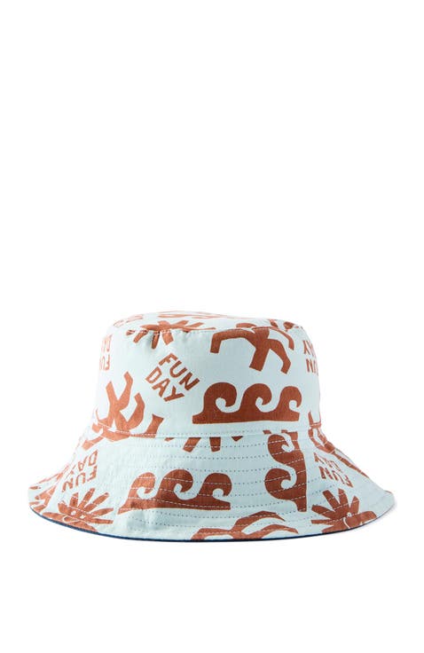 Kid's Kids Reversible Bucket Hat