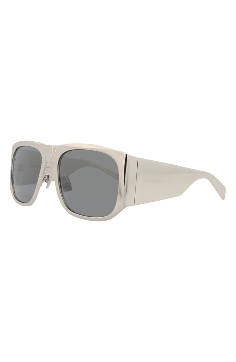 Saint Laurent 58mm Square Sunglasses, Alternate, color, 