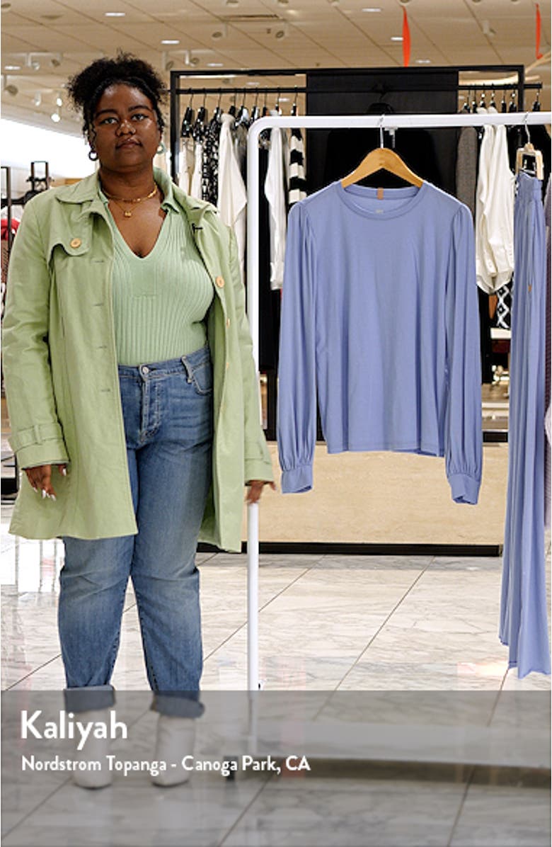 Long Sleeve Organic Pima Cotton T-Shirt, sales video thumbnail