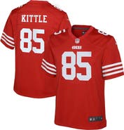 Nike Youth Nike George Kittle Scarlet San Francisco 49ers Game Jersey