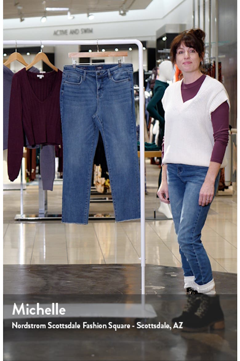 Sheri Fray Hem Ankle Slim Jeans video