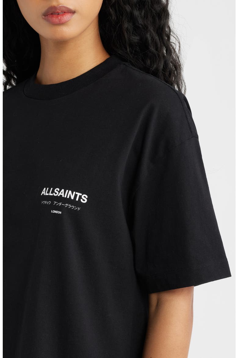Underground Etta Cotton Graphic T-Shirt, Alternate, color, BLACK