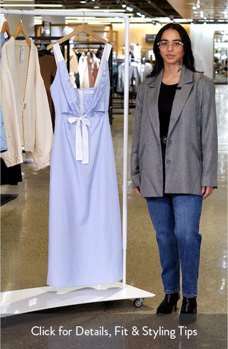 Bailee Cutout Maxi Dress, sales video thumbnail