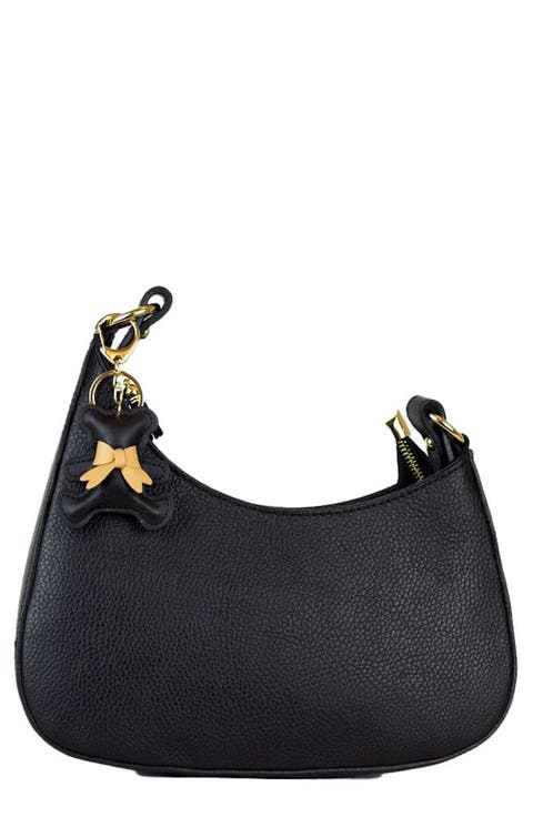 Sloane Pebbled Leather Shoulder Bag