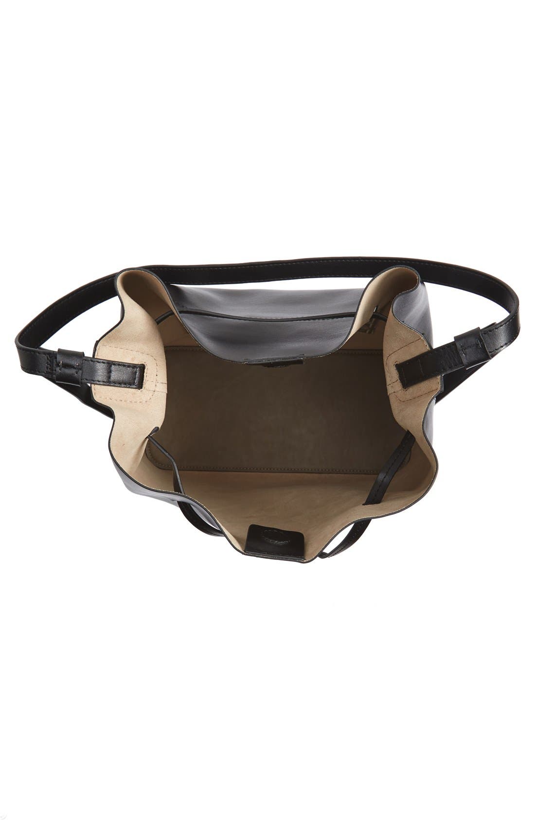 LODIS Los Angeles Lodis Large Halina Leather Bucket Bag, Alternate, color, 