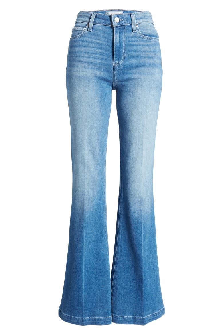 Genevieve High Waist Flare Jeans, Alternate, color, ROLLERGIRL