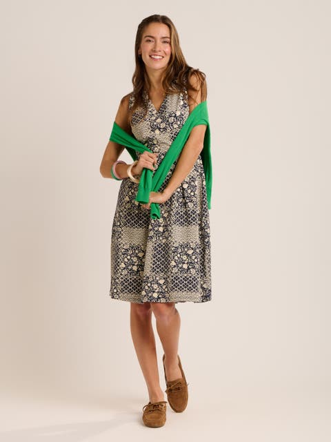 Iro V-Neck Printed Dress