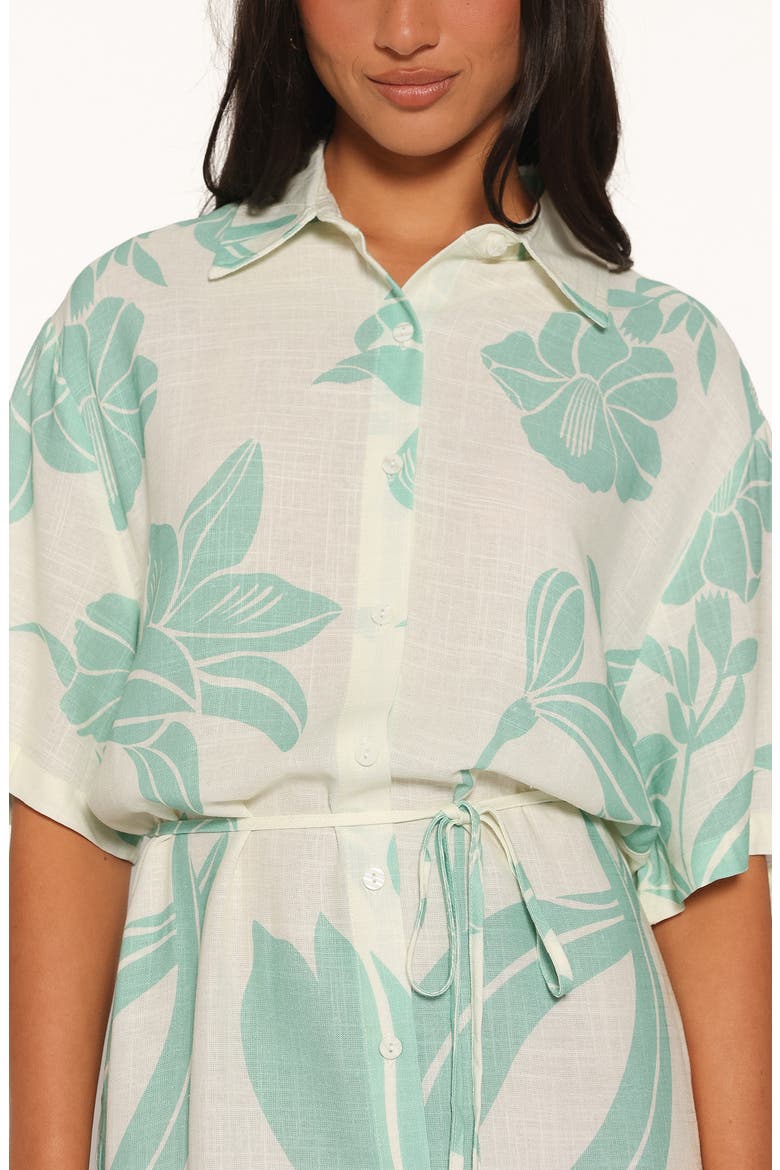 Karmon Minidress, Alternate, color, GREEN FLORAL